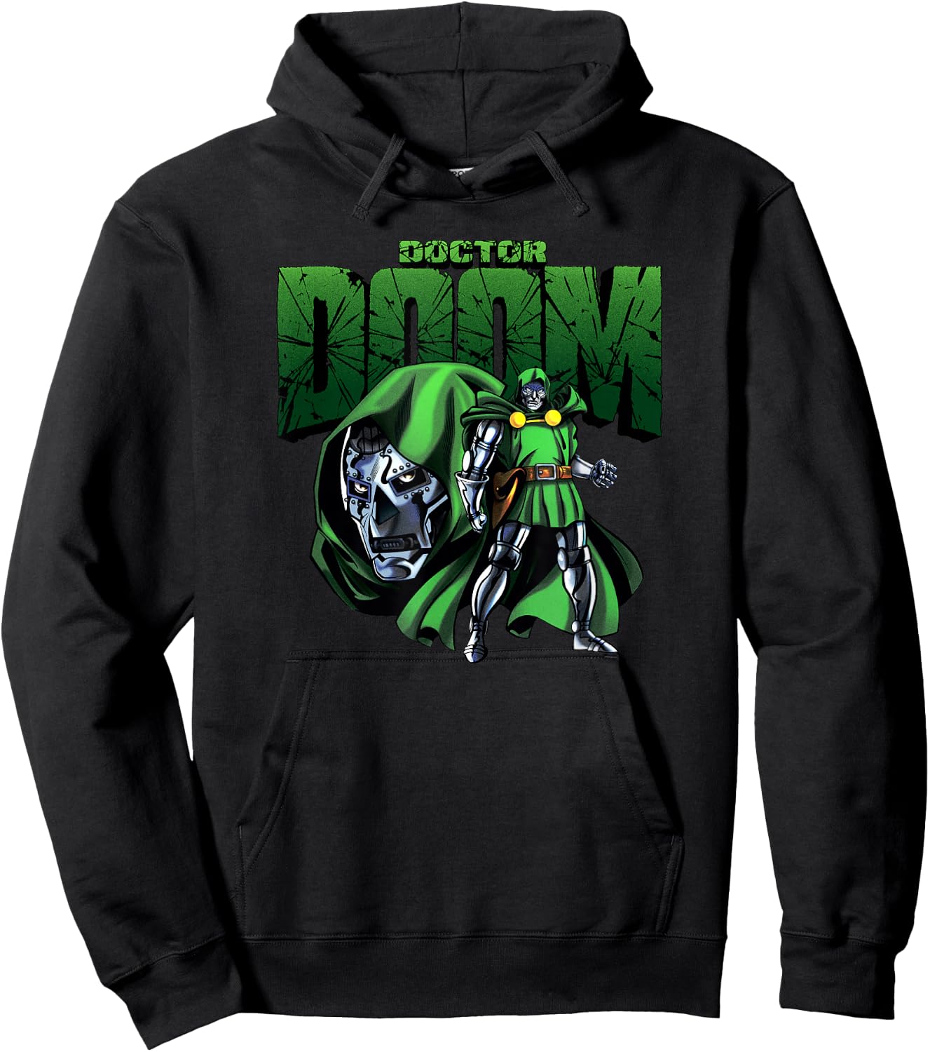 Marvel Fantastic Four Doctor Doom Epic Villain Classic Hoodie - Hoodie | Black