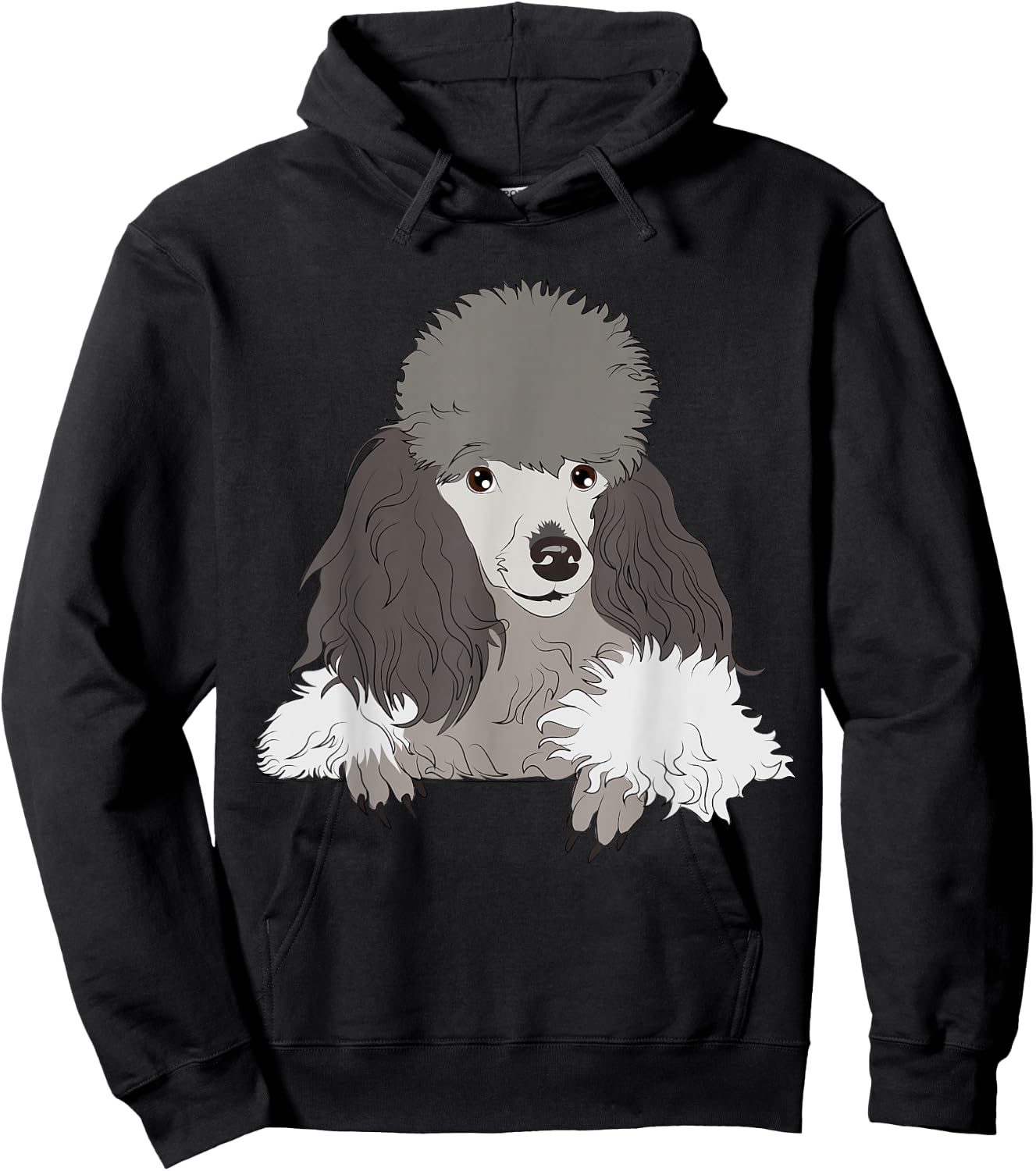 Sarcastic Dog Shirts Co18 Dog Lover Gifts Women's Graphic Cool Poodle Men's Hoodie - Hoodie | Black