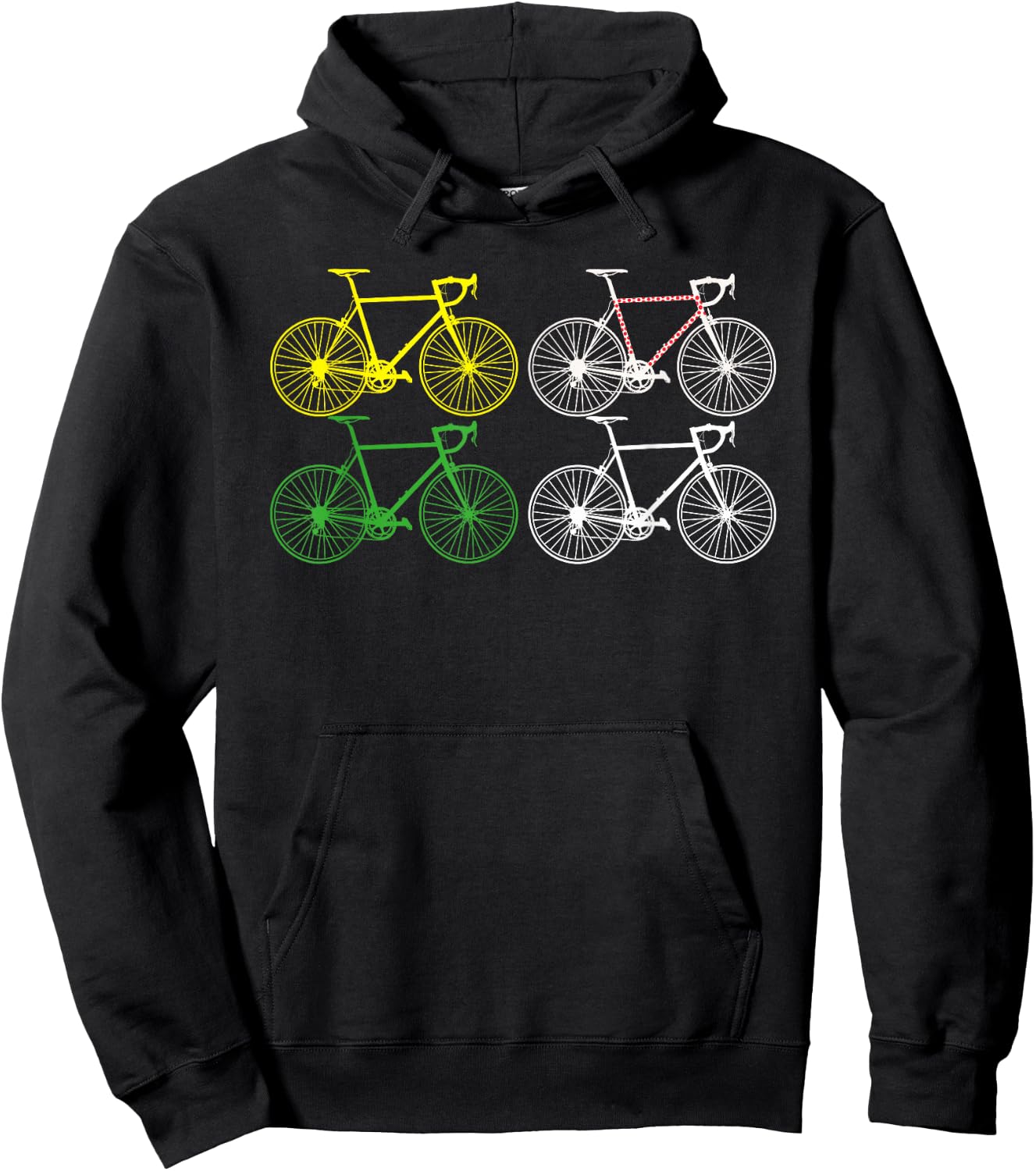 France Cycling Tour Racing Road Bike Bicycle Race Biking Hoodie - Hoodie | Black