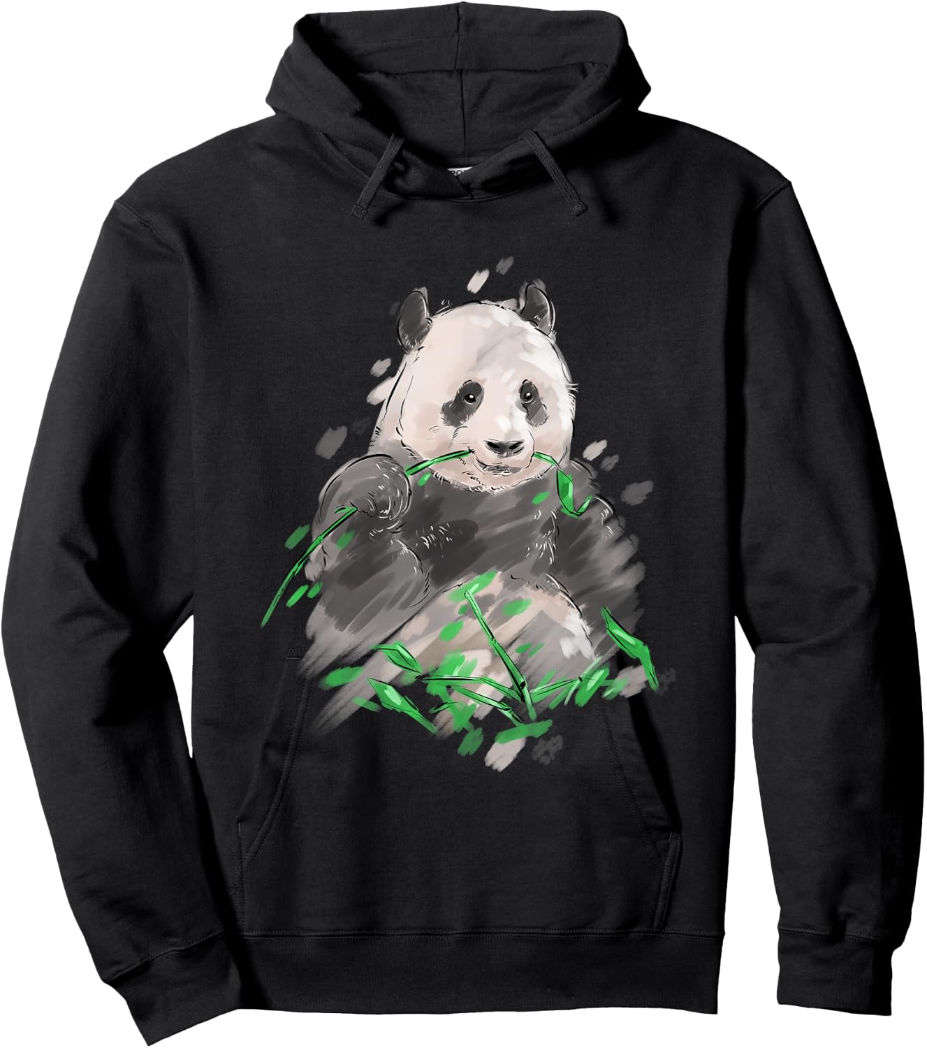 Panda Shirt Men Women Panda Lover Pandabear Hoodie - Hoodie | Black