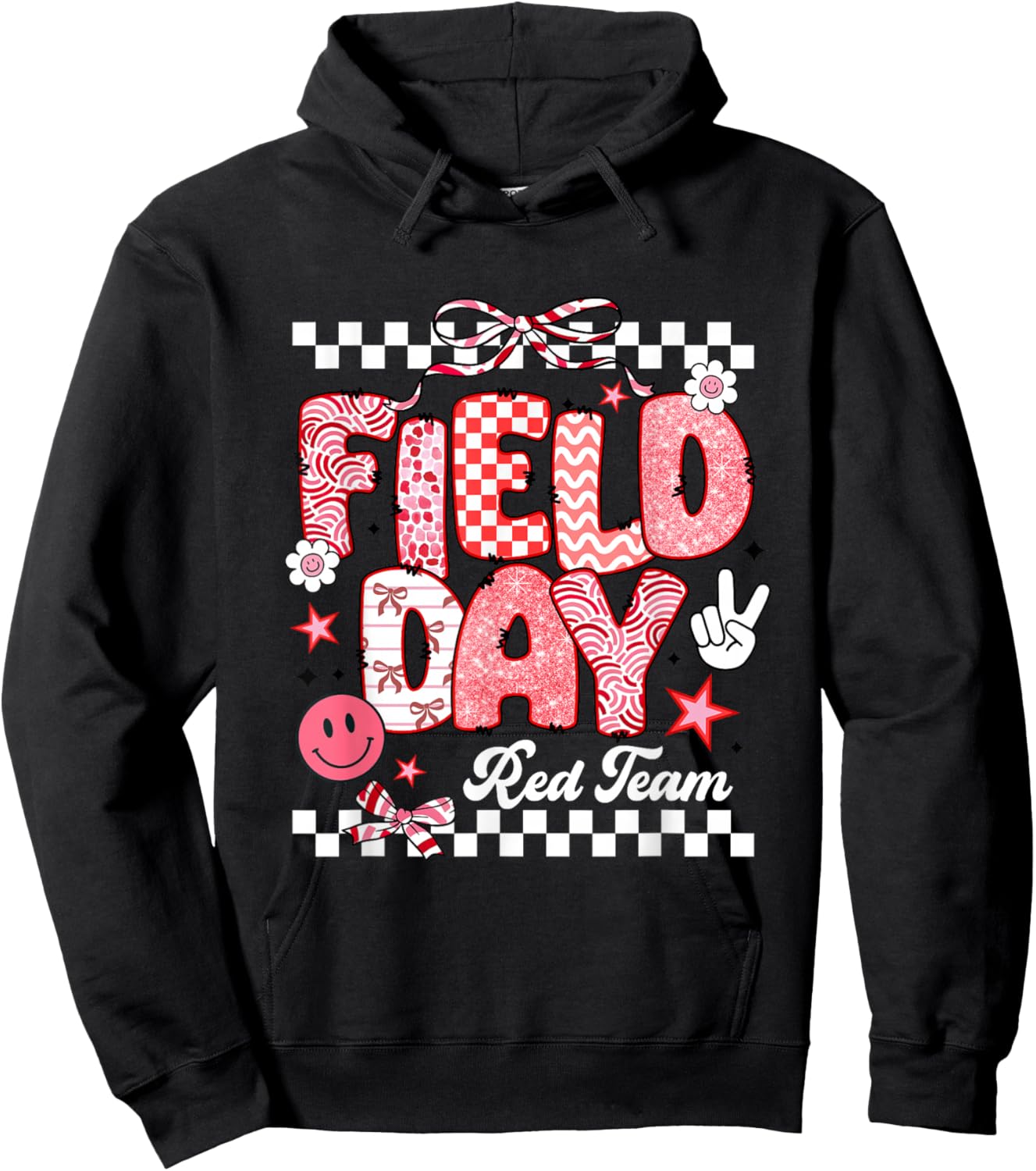 Red Team Field Day 2026 Let The Games Begin Teacher Kids Hoodie - Hoodie | Black