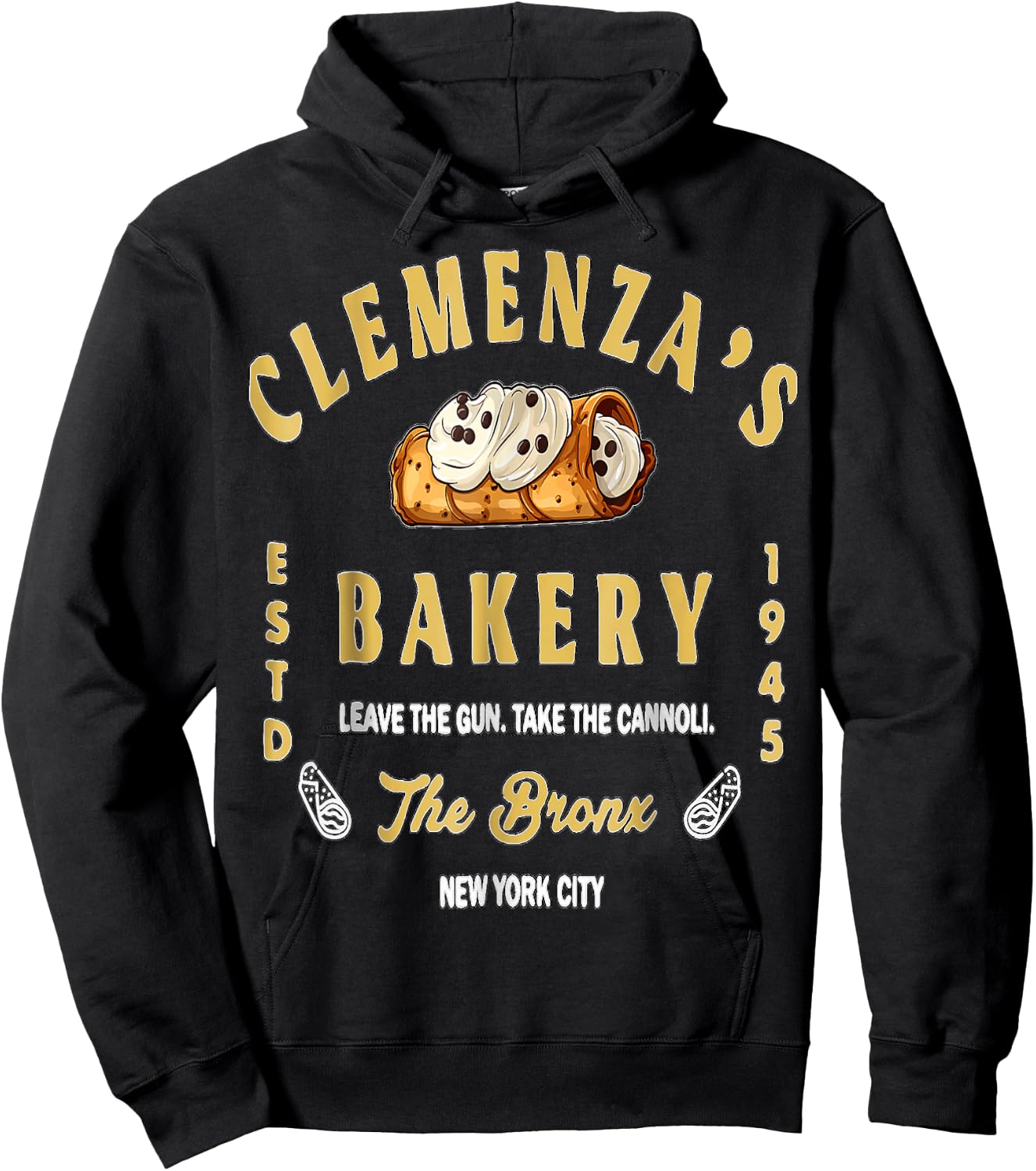 Clemenza Bakery Food Funny Hoodie - Hoodie | Black