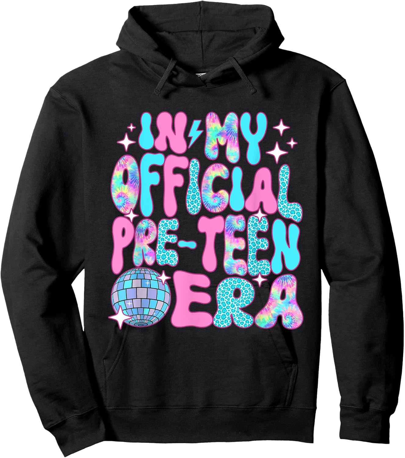 Disco In My Official Pre-Teen Era Hoodie - Hoodie | Black