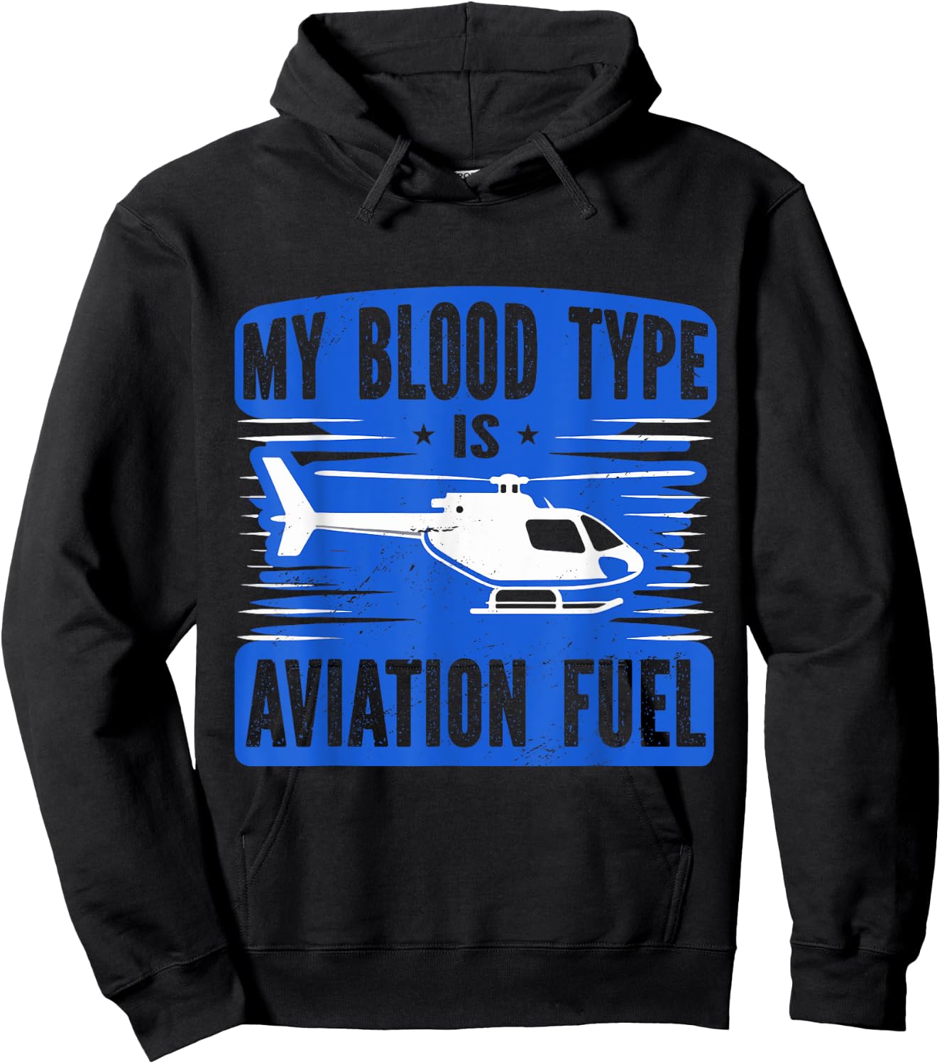 Helicopter Pilot Funny Hoodie - Hoodie | Black