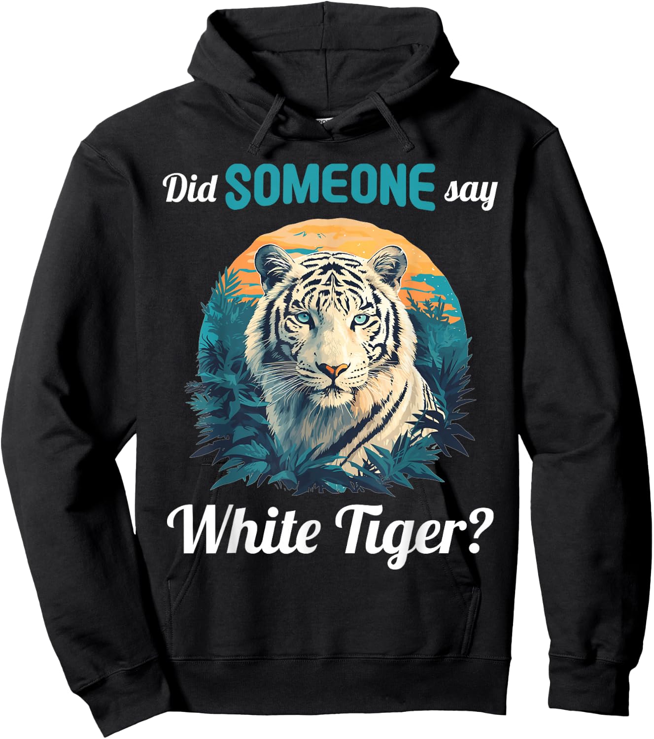 White Tigers Did someone say White Tiger Hoodie - Hoodie | Black