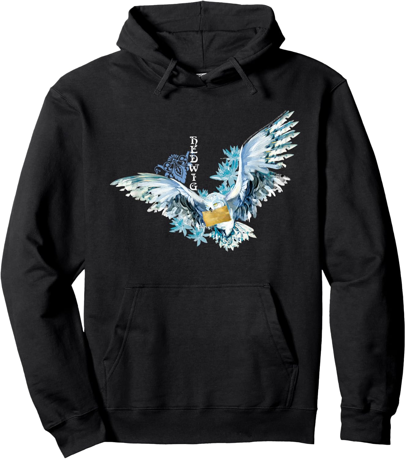 Harry Potter Hedwig Hoodie - Hoodie | Black