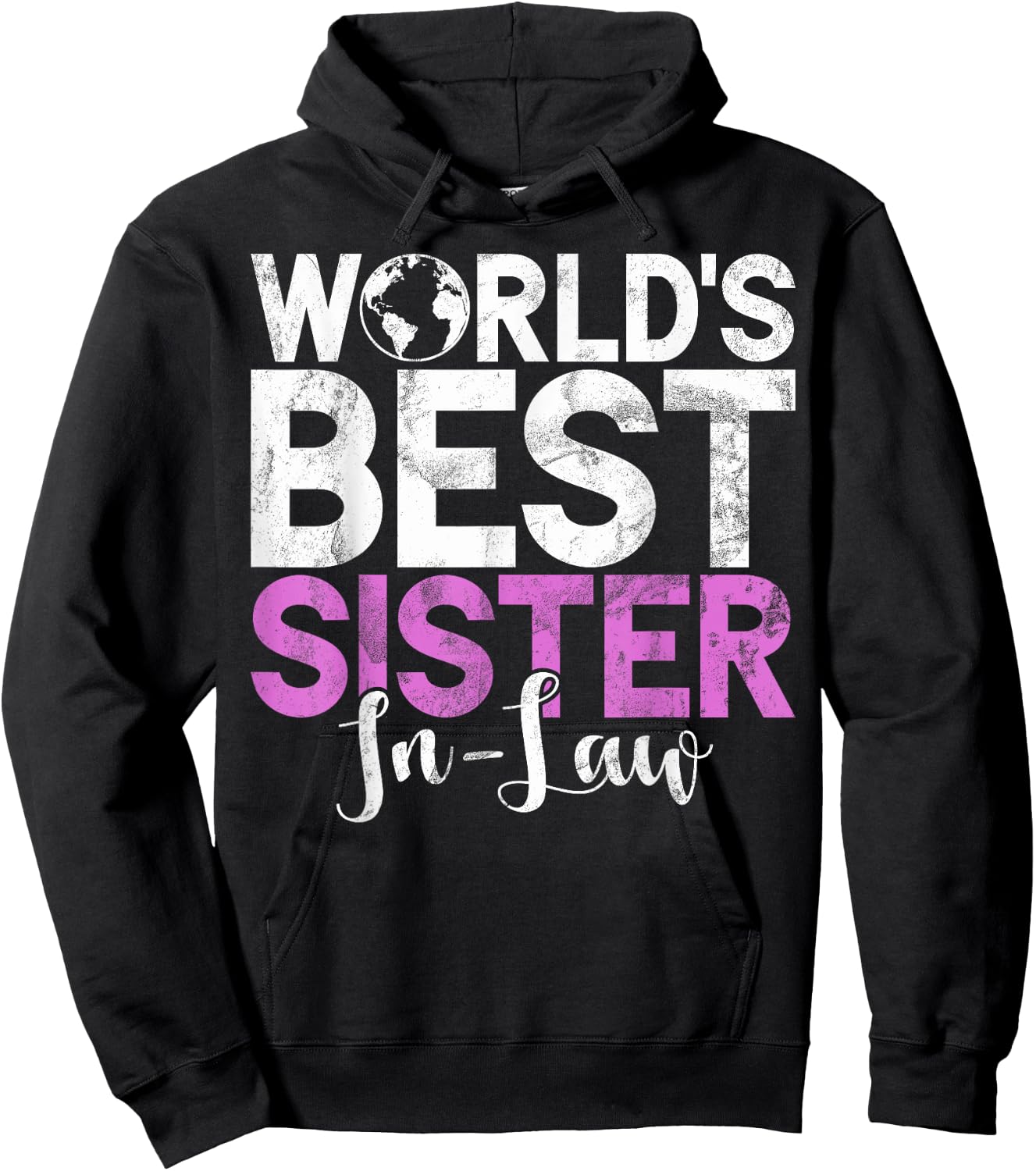 Worlds best Sister in Law Hoodie - Hoodie | Black