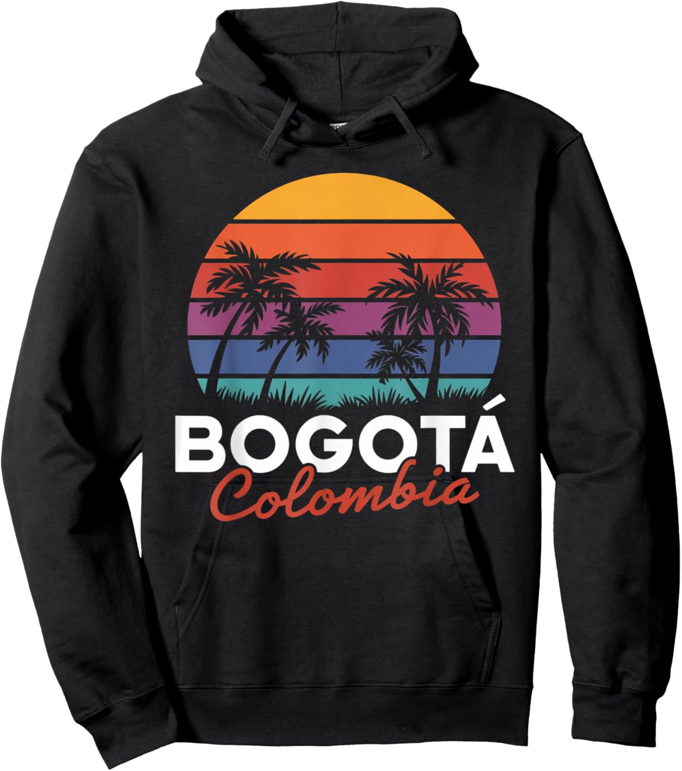 Bogotá Colombia TravelSouvenir Vacation Colombian Pride Hoodie - Hoodie | Black