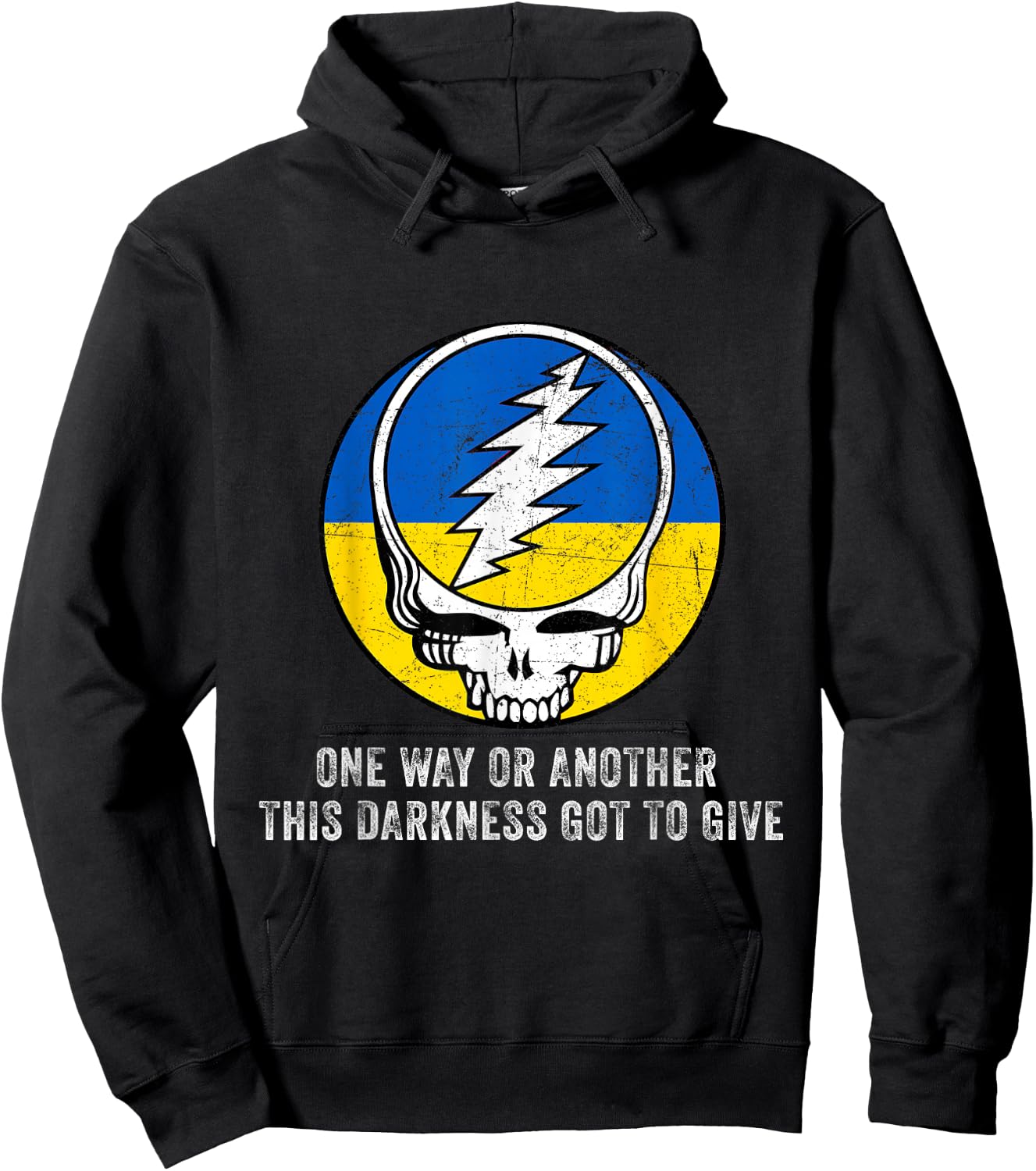 One Way Or Another This Darkness Got To Give Hoodie - Hoodie | Black
