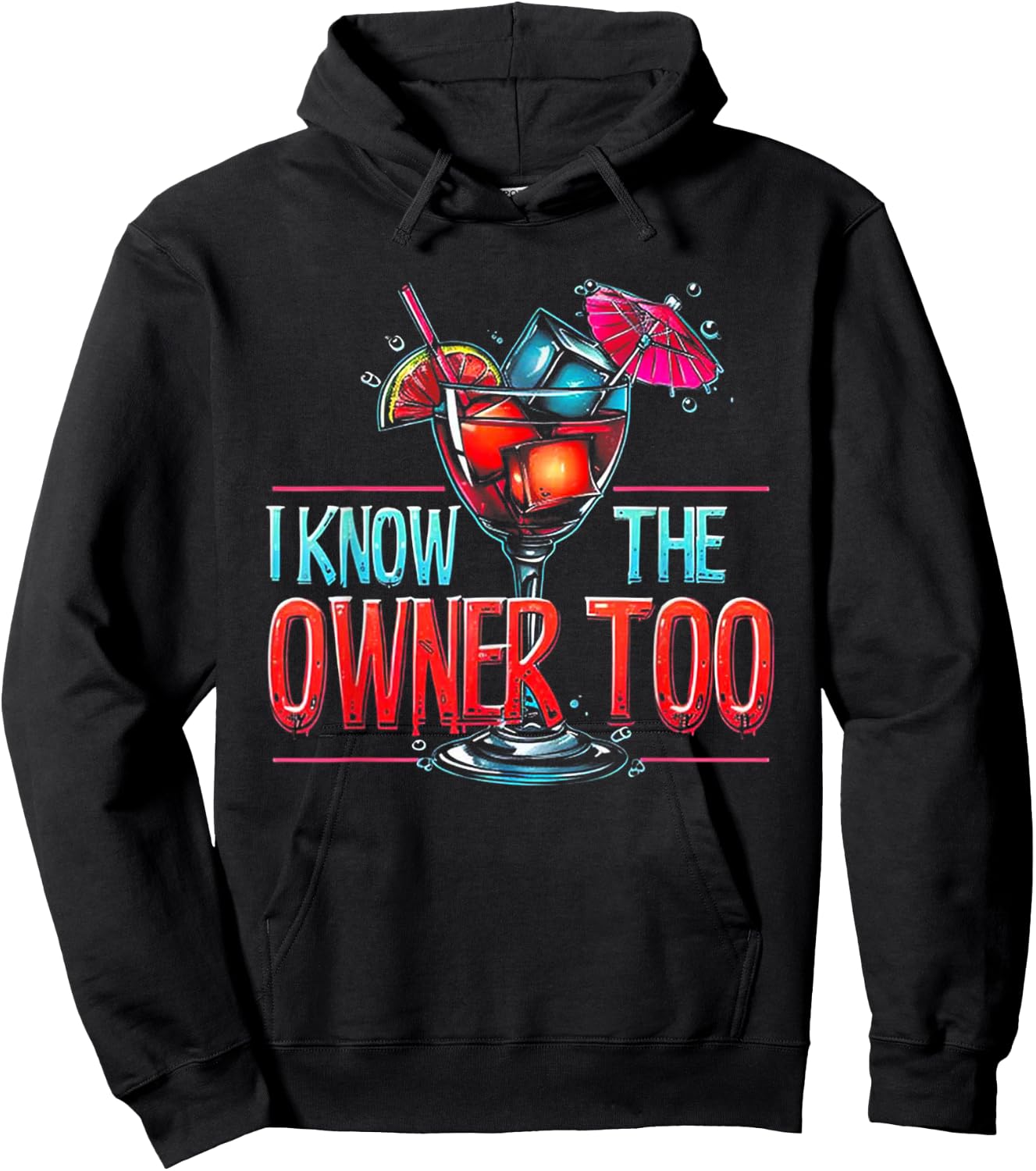 I Know The Owner Too Hoodie - Hoodie | Black