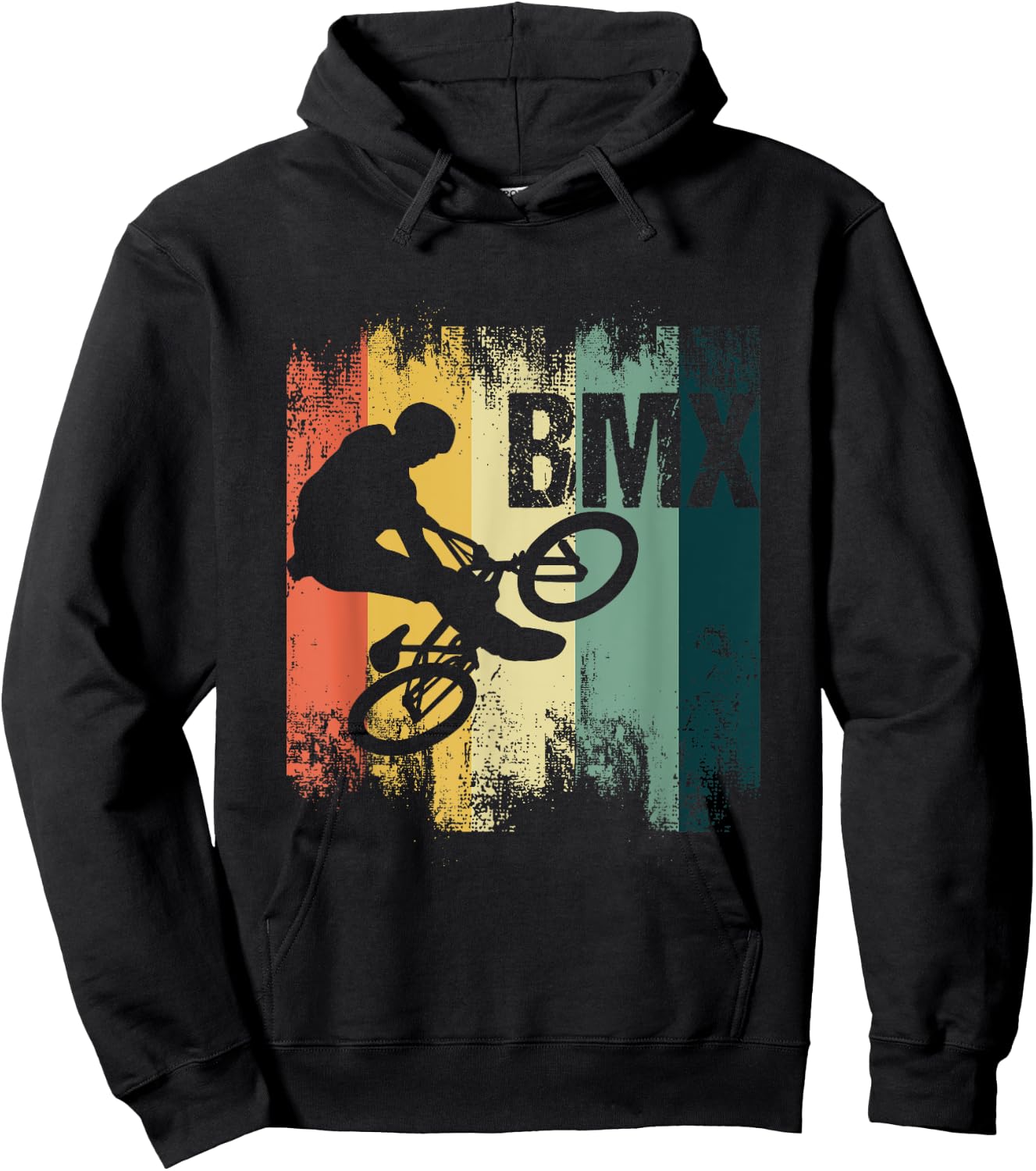 BMX Bicycle Bike Biker Cycling Bicycle Cyclist Bike Gift Hoodie - Hoodie | Black