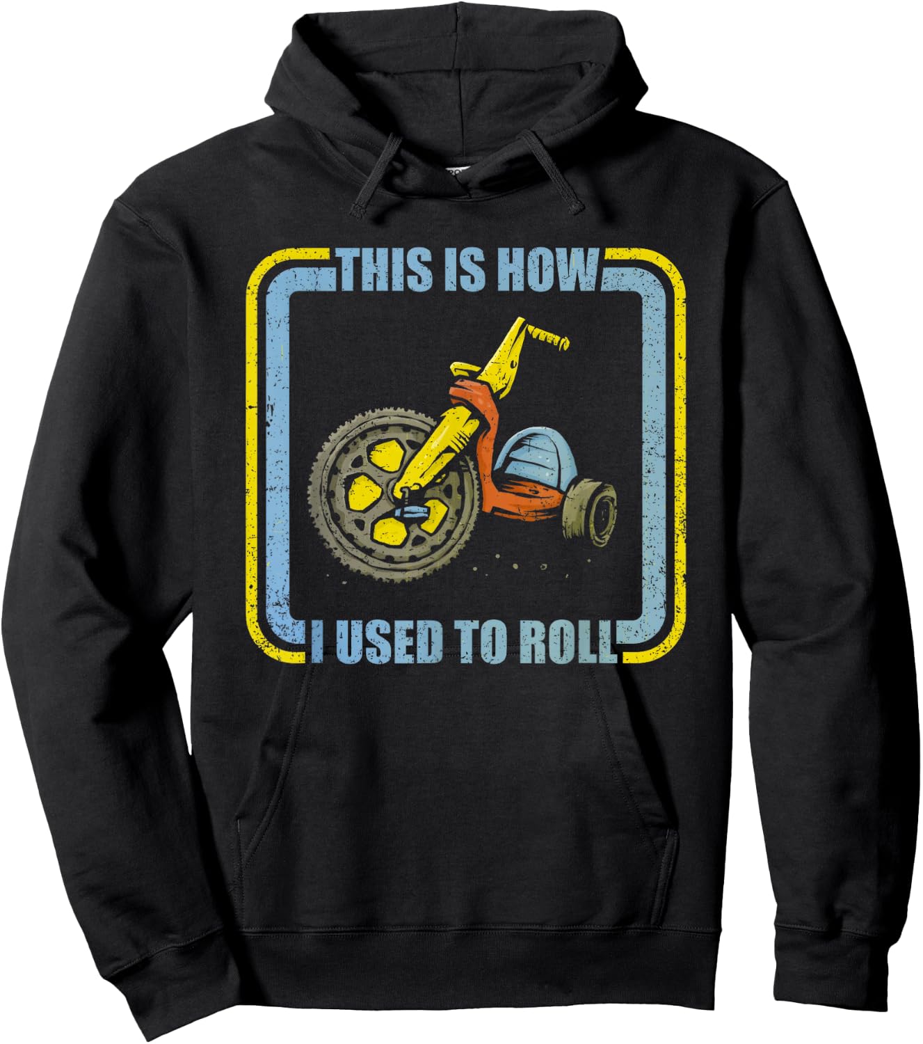 This Is How I Used To Roll Hoodie - Hoodie | Black