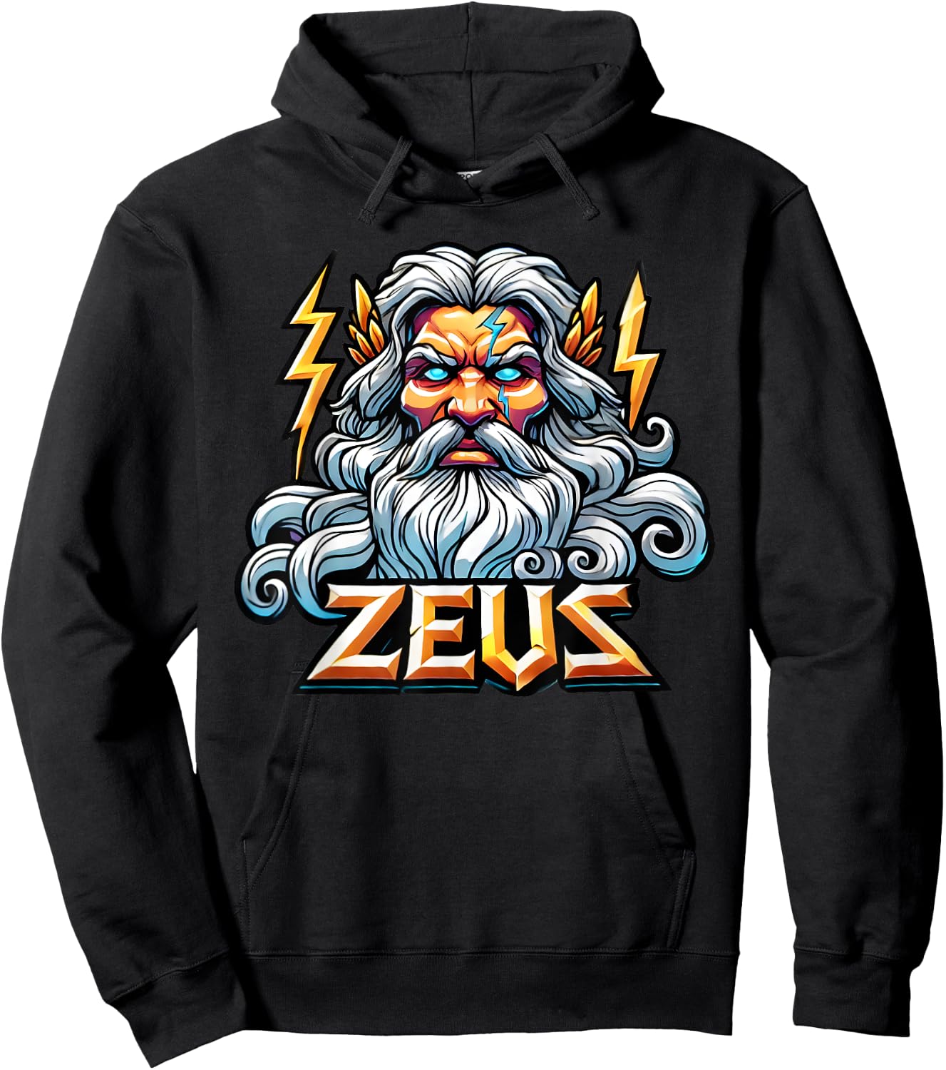Zeus Greek God Mythology Ancient Greece Hoodie - Hoodie | Black