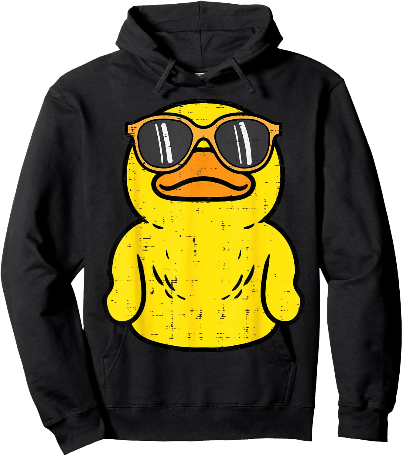 Rubber Duck Sunglasses Cool Boys Girls Kid Toddler Women Men Hoodie - Hoodie | Black