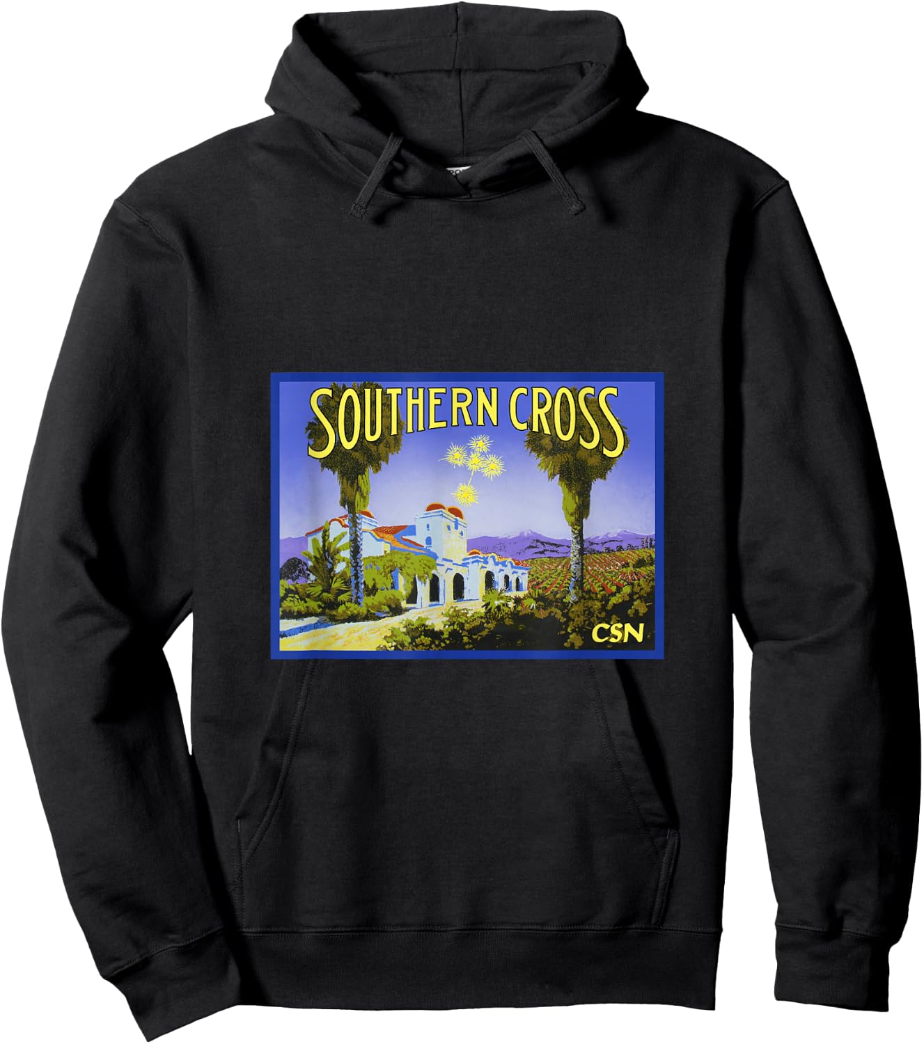 Crosby Stills & Nash - Southern Cross Hoodie - Hoodie | Black