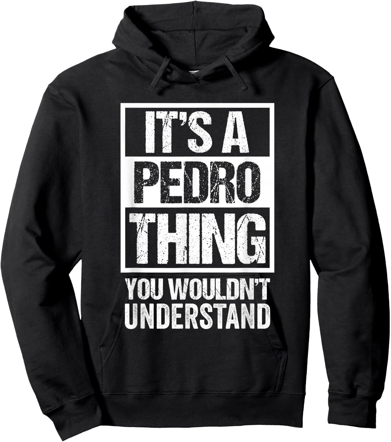 It's A Pedro Thing You Wouldn't Understand Hoodie - Hoodie | Black