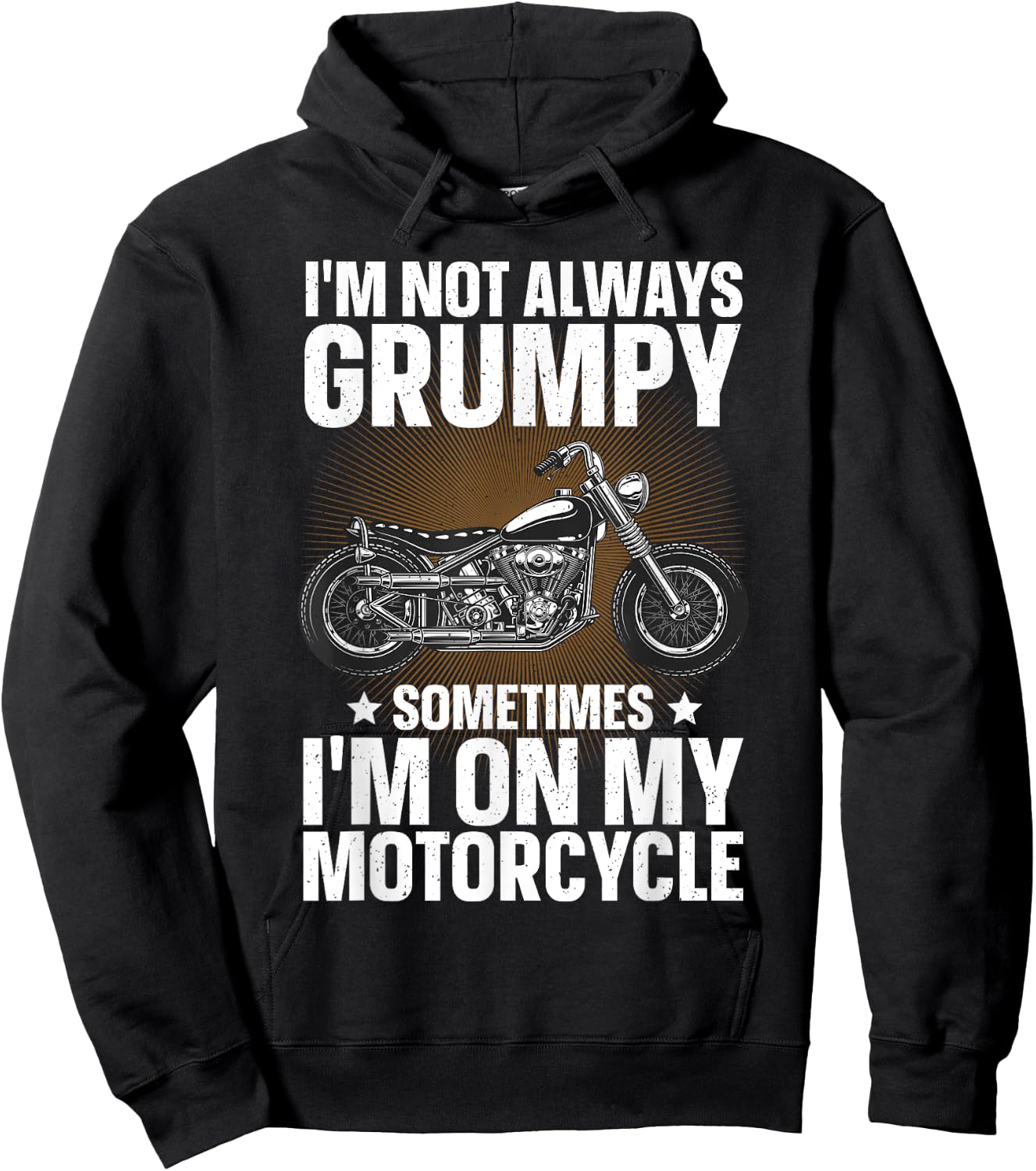 Motorcycle Rider Art Women Dad Motorcycle Bike Lover Hoodie - Hoodie | Black