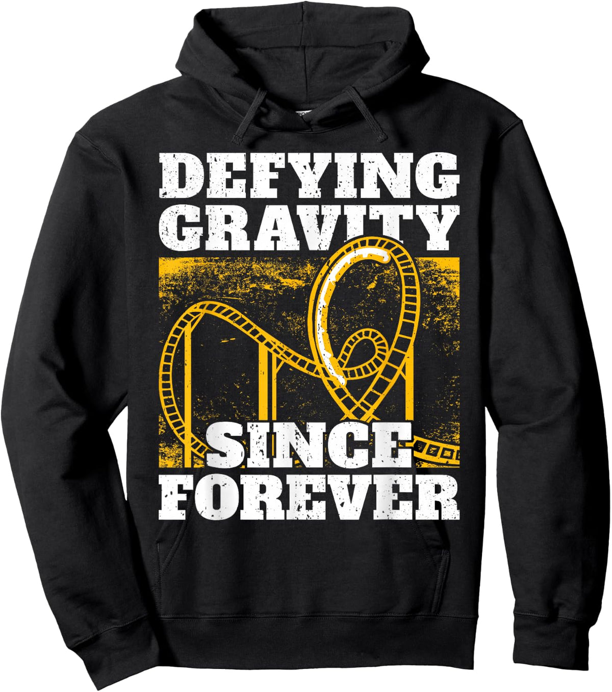 Funny Rollercoaster Saying I Gravity Roller Coaster Hoodie - Hoodie | Black