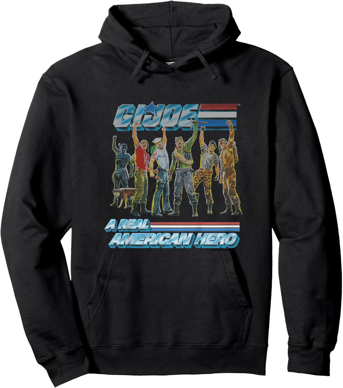 Kids G.I. Joe A Real American Hero Vintage Characters Group Shot Hoodie - Hoodie | Black