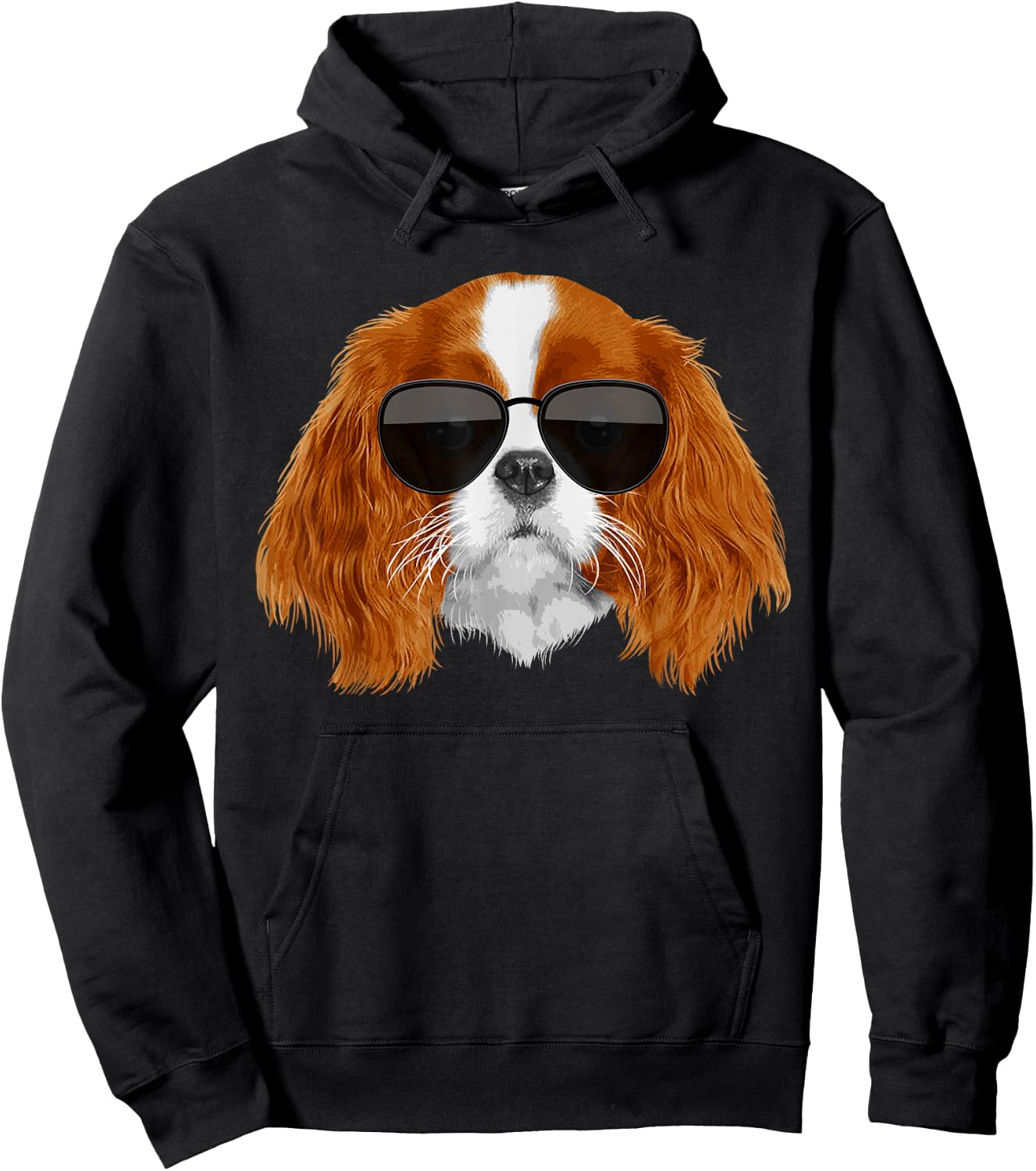 Cavalier King Charles Design Women Cavalier Spaniel Hoodie - Hoodie | Black