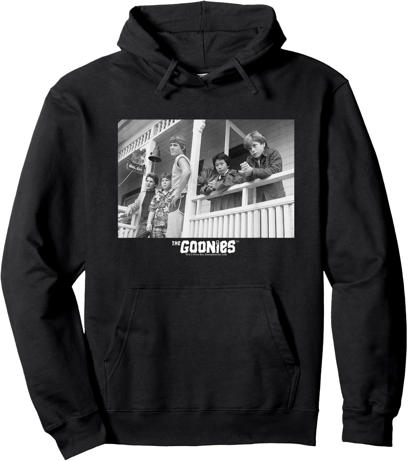 The Goonies Porch Cast Hoodie - Hoodie | Black