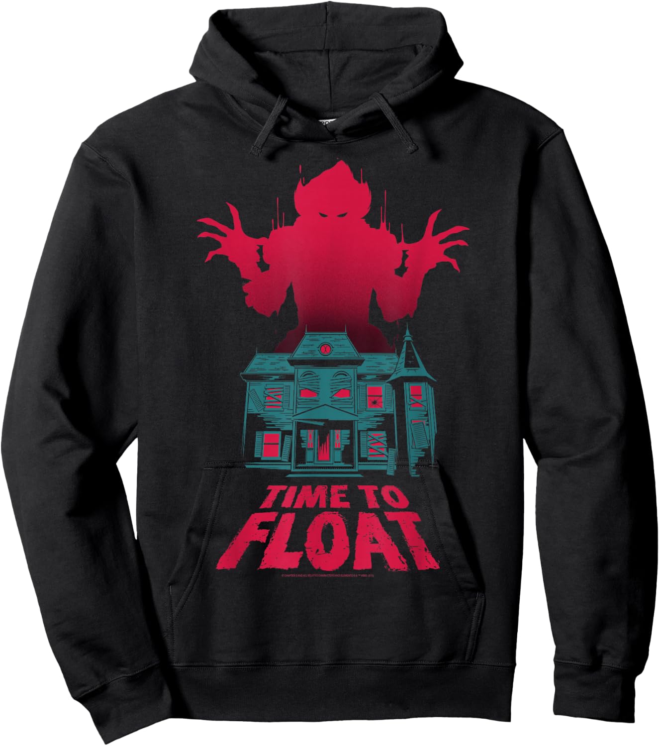 IT: Chapter Two Pennywise Time To Float Neibolt House Hoodie - Hoodie | Black