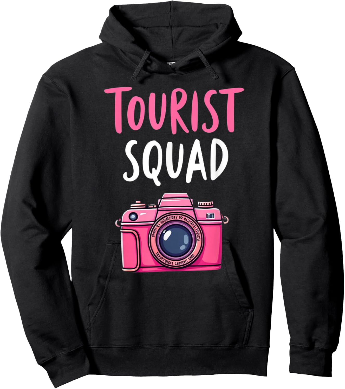 Tourist Squad For Family & Friends Hoodie - Hoodie | Black