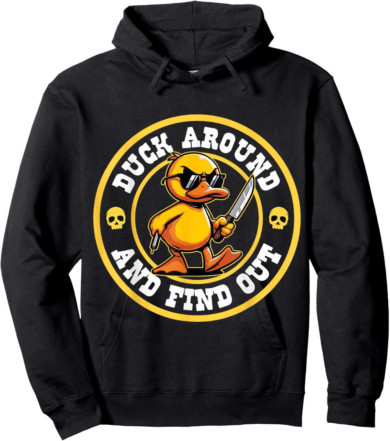 Duck Lover Art Men Women Boys Girls Rubber Duck Funny Ducks Hoodie - Hoodie | Black