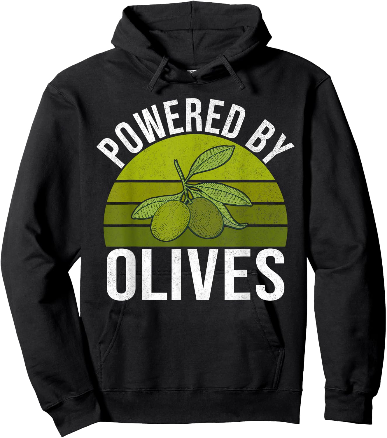 Powered by Olives Olive Lover Hoodie - Hoodie | Black