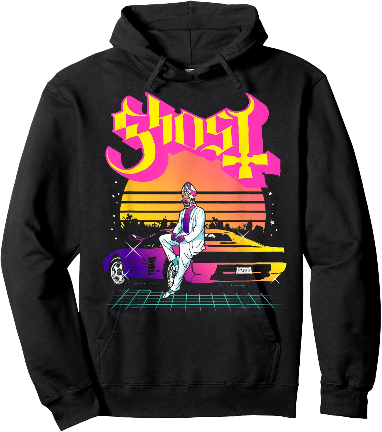 Ghost – Papa 2 Vice Hoodie - Hoodie | Black