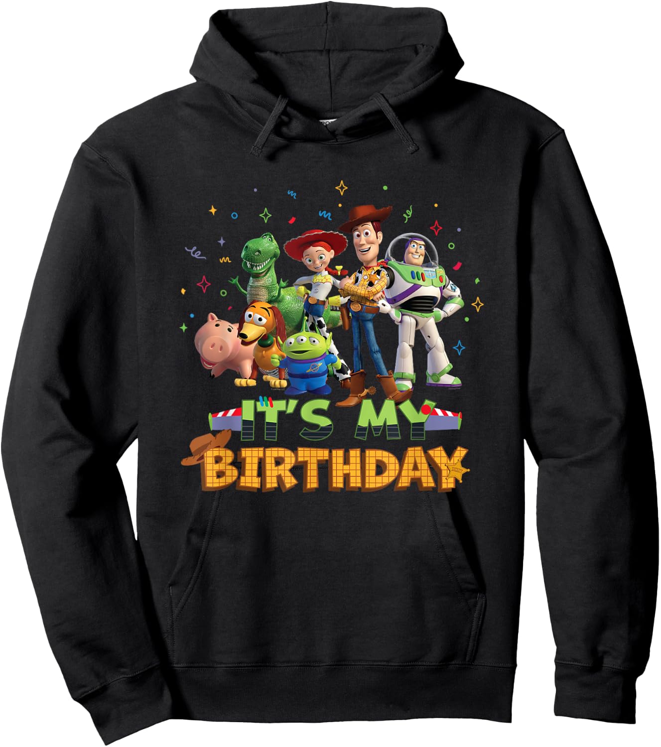 Disney and Pixar's Toy Story It's My Birthday Party Matching Hoodie - Hoodie | Black
