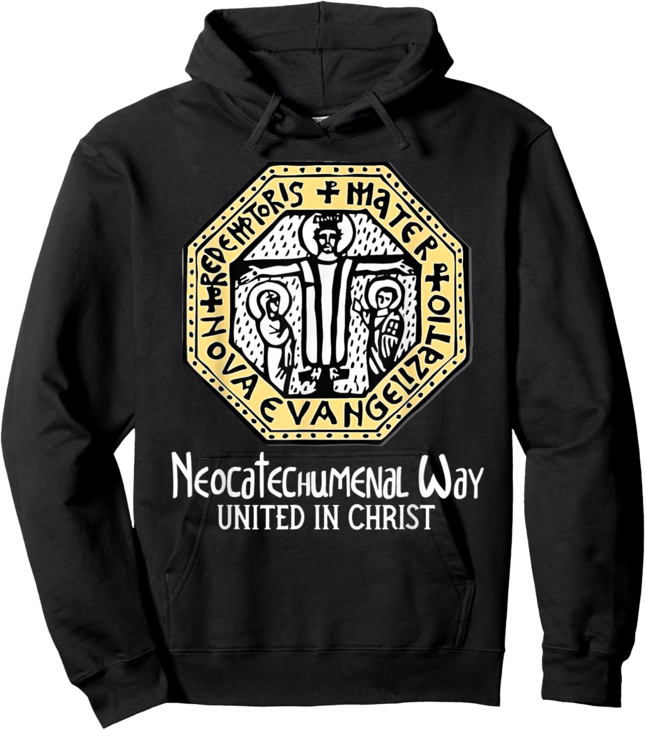 Neocatechumenal Way NCW Modern Catholic Hoodie - Hoodie | Black