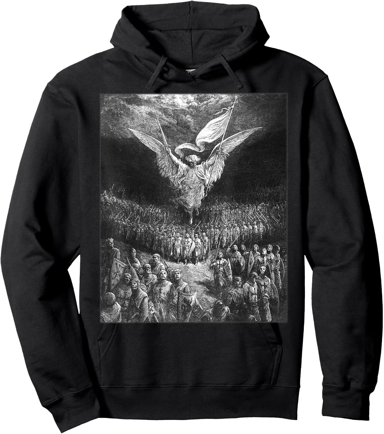 The Road to Jerusalem by Gustave Doré Hoodie - Hoodie | Black