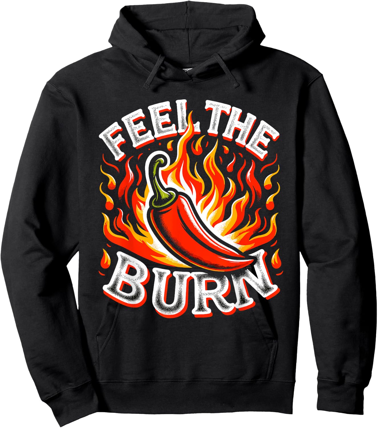 Spicy Food Lover Chili Peppers Chef Spice Scoville scale Hoodie - Hoodie | Black