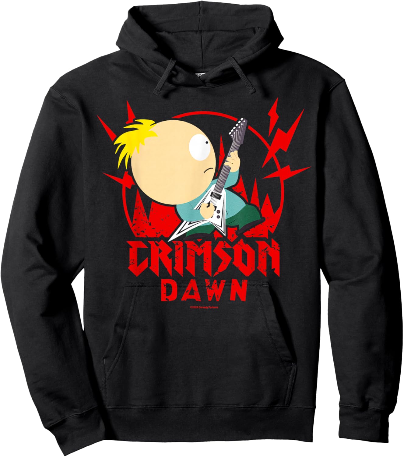 South Park Butters Rockin’ - Officially Licensed Hoodie - Hoodie | Black