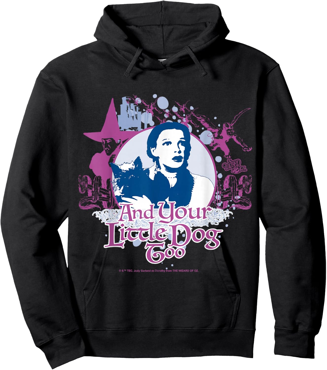 The Wizard Of Oz - Wicked Witch Of The West Dorothy Toto Hoodie - Hoodie | Black