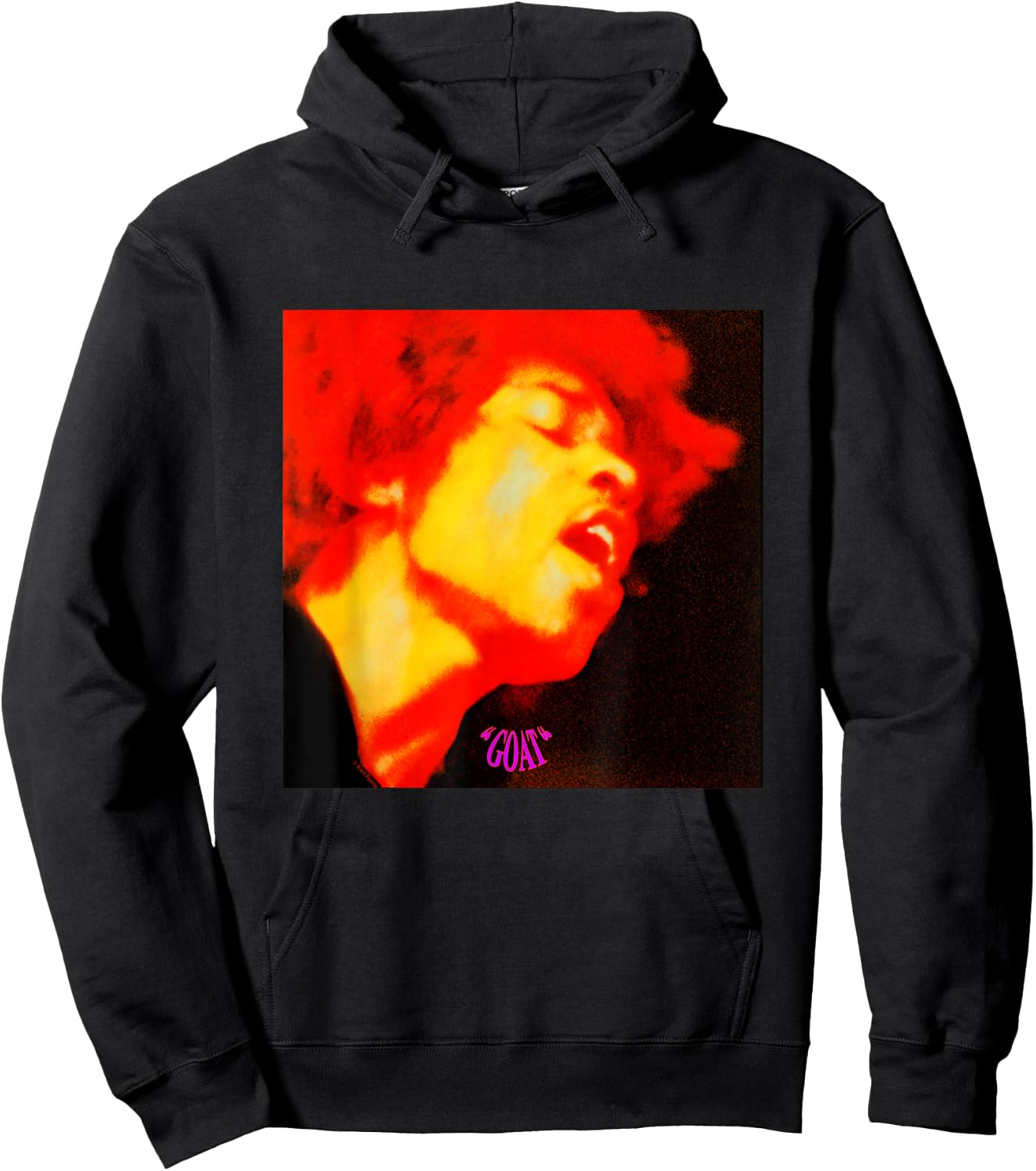 Karl Ferris Jimi Hendrix Electric Ladyland Cover Art GOAT Hoodie - Hoodie | Black
