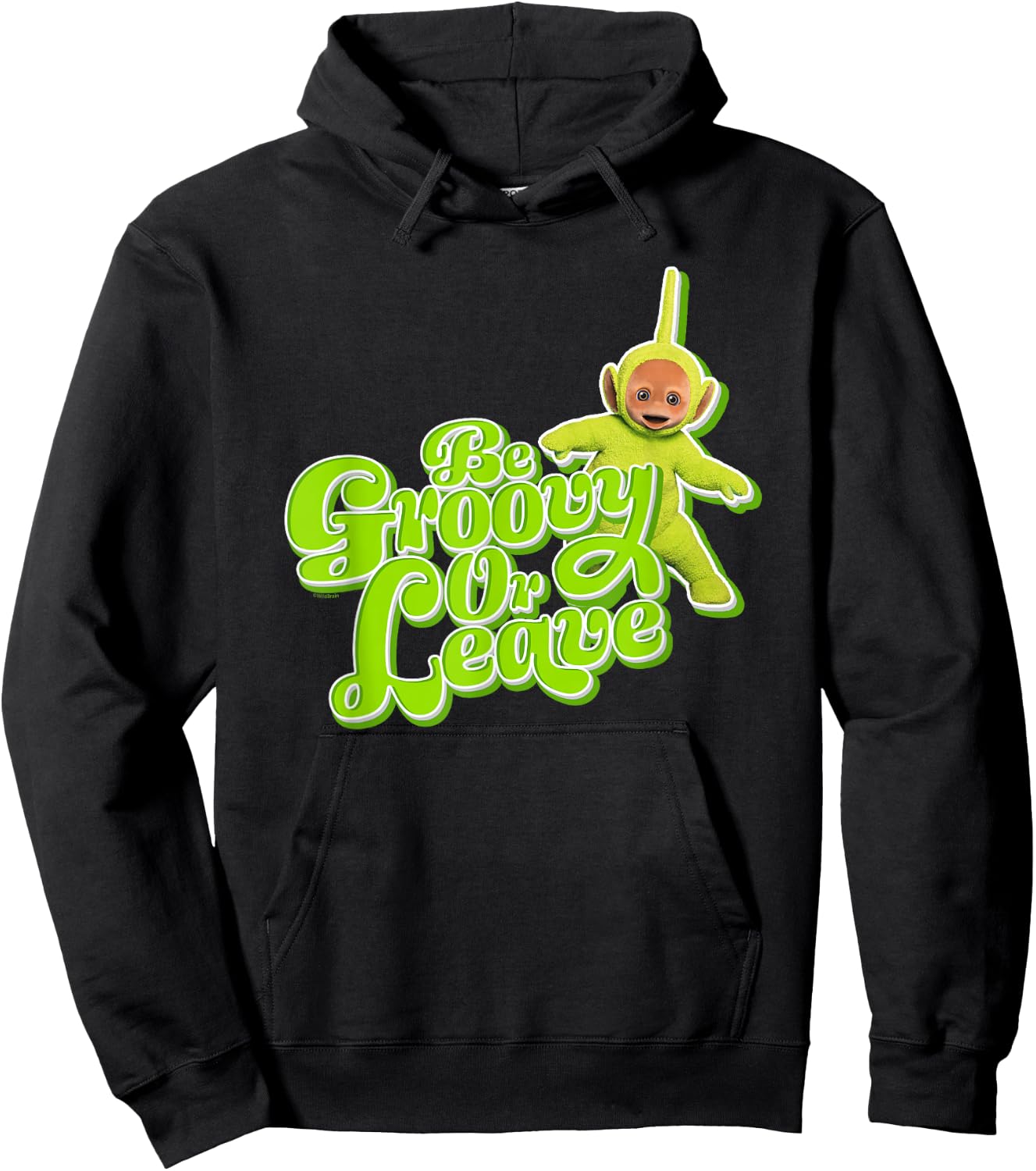 Teletubbies Be Groovy Or Leave Dipsy Hoodie - Hoodie | Black