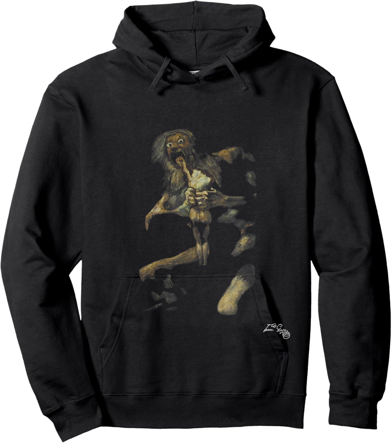 Francisco Goya - Saturn devours his children Art Demon Hoodie - Hoodie | Black