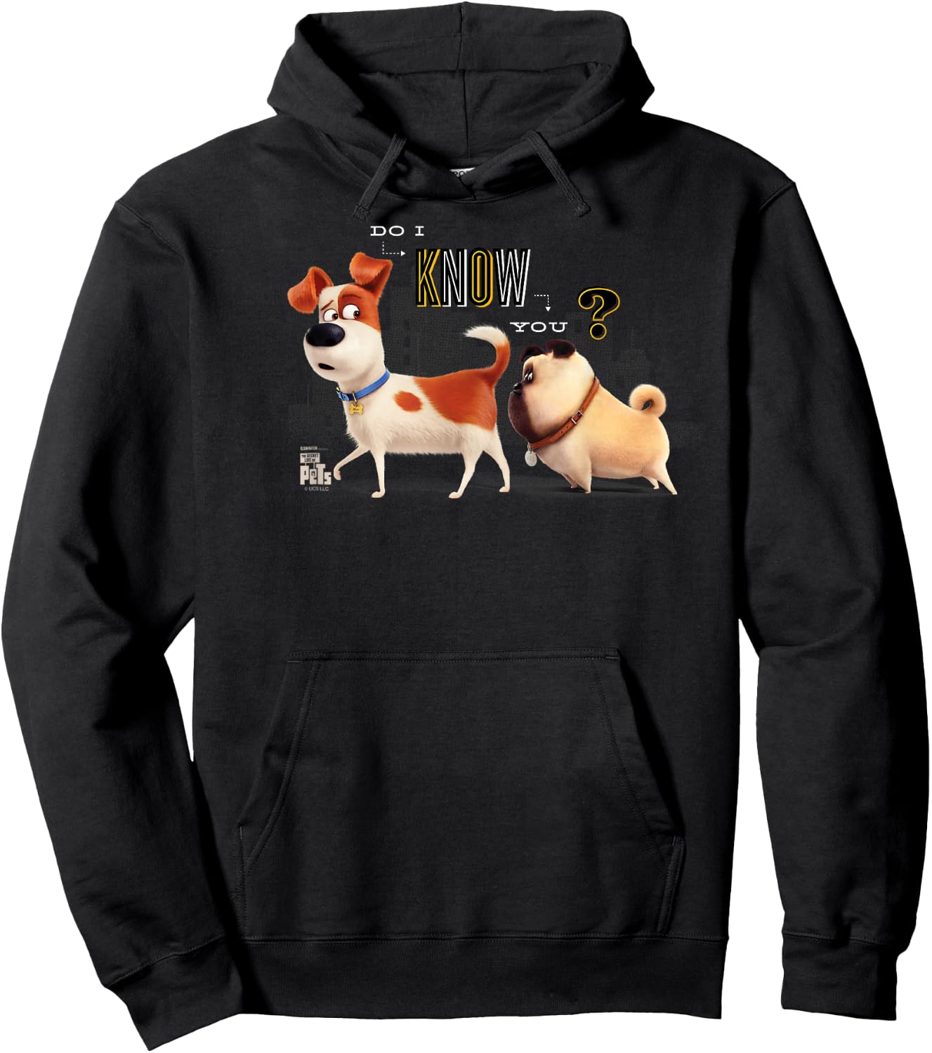 The Secret Life of Pets Max & Mel Do I Know You Hoodie - Hoodie | Black