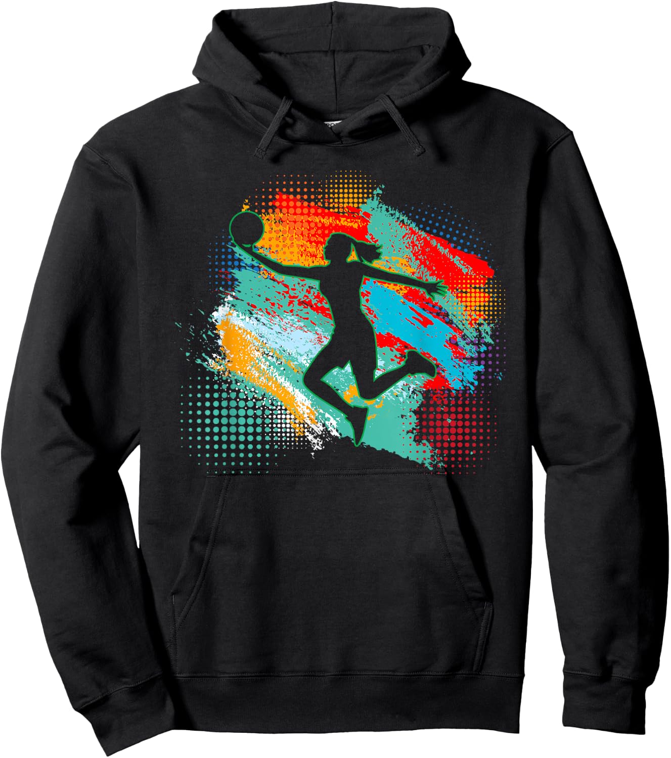 Basketball Sports Fan Women Girls Player Hoodie - Hoodie | Black