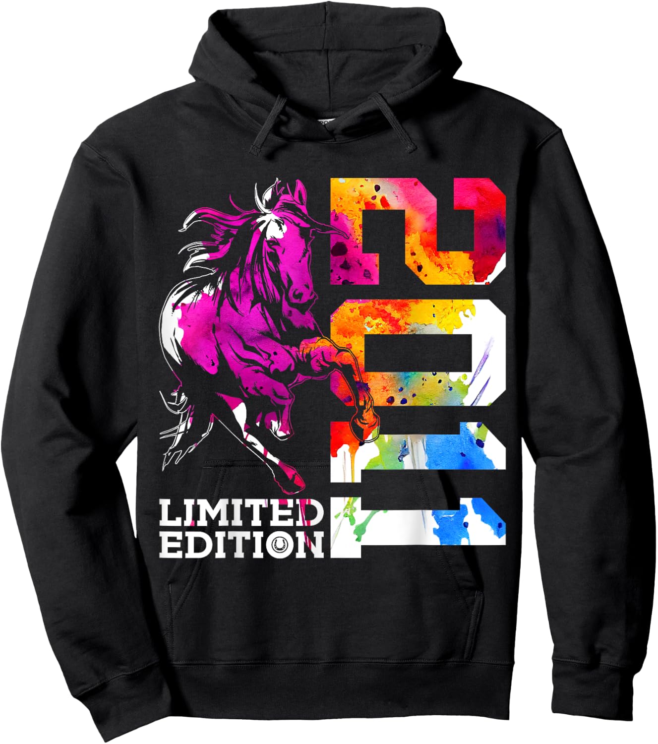 Limited Edition 2011 Riding Horse 14th Birthday Hoodie - Hoodie | Black