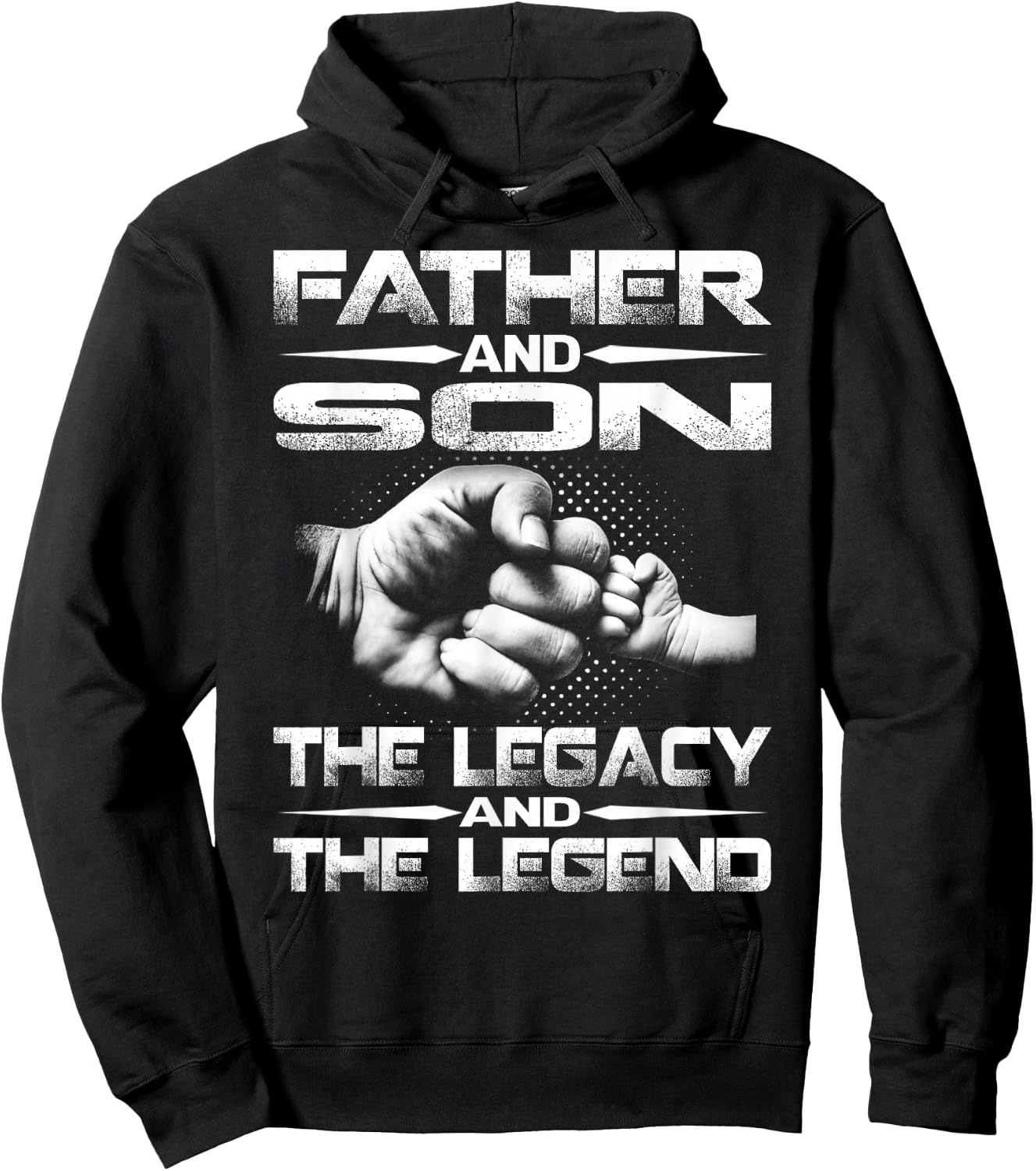 Father And Son The Legend And The Legacy Hoodie - Hoodie | Black