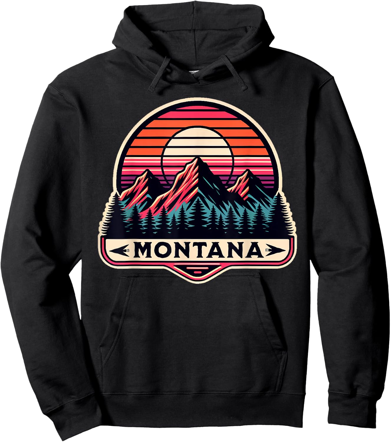Montana Hoodie - Hoodie | Black