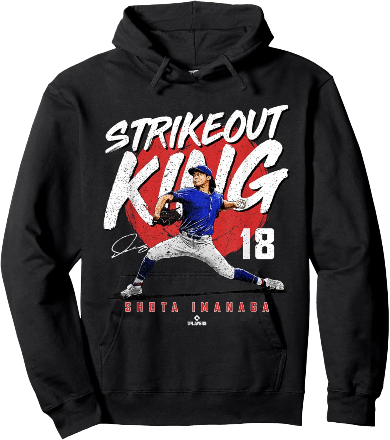 Strikeout King Shota Imanaga Chicago MLBPA Hoodie - Hoodie | Black