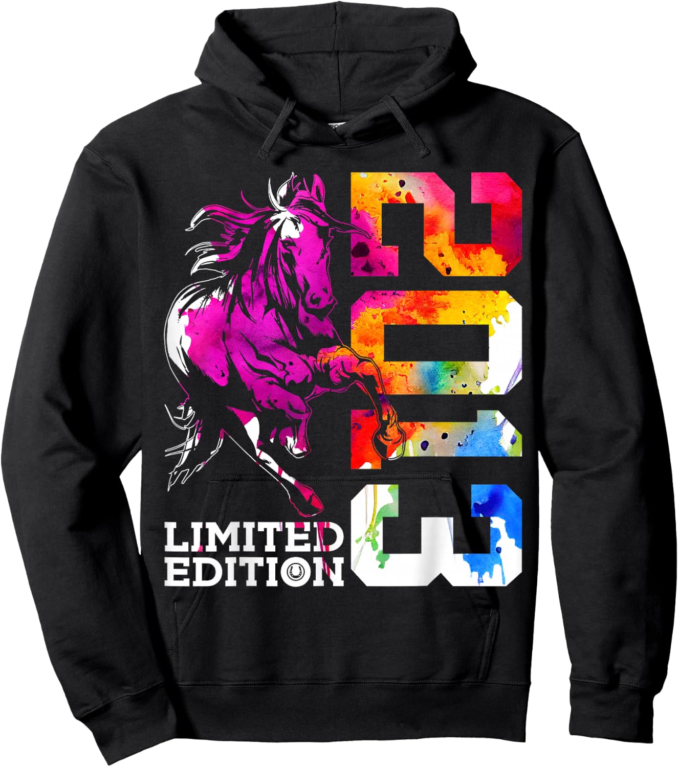 Limited Edition 2013 Riding Horse 13th Birthday Hoodie - Hoodie | Black