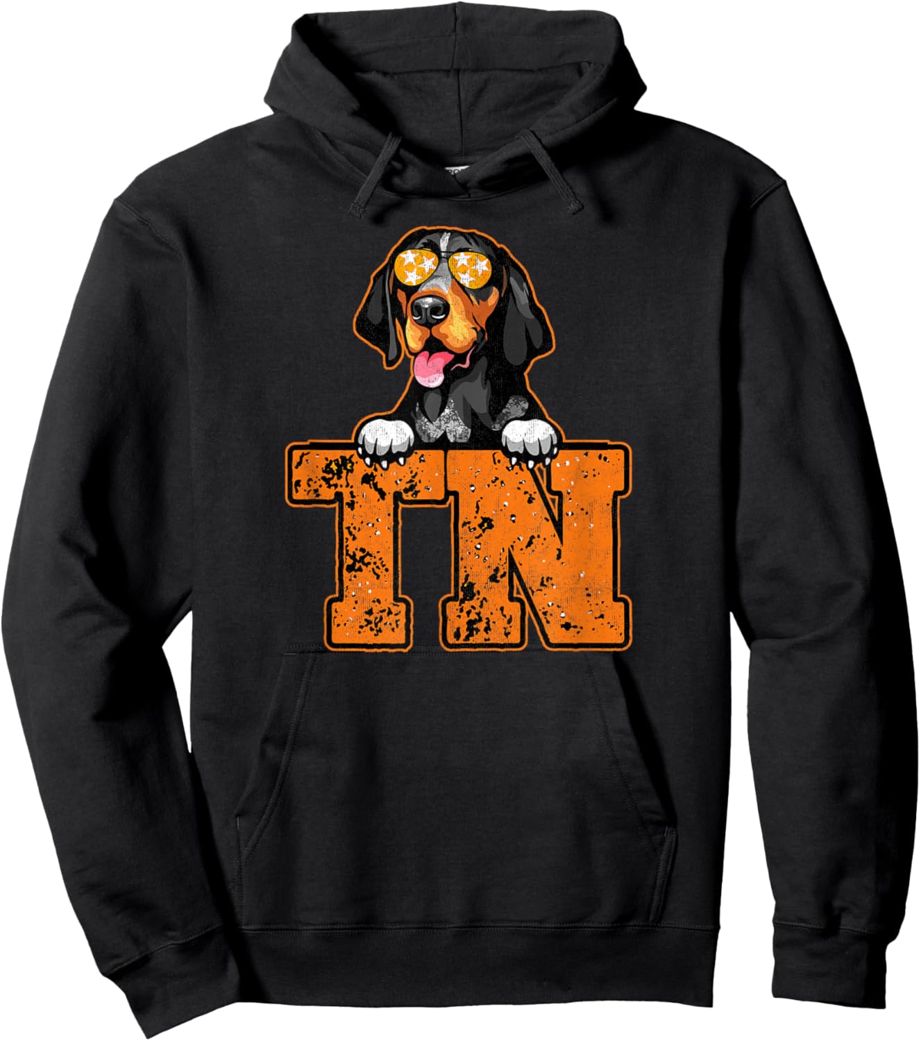 Tennessee Shirts. TN Vintage Men Women Girls Toddler Gift Hoodie - Hoodie | Black