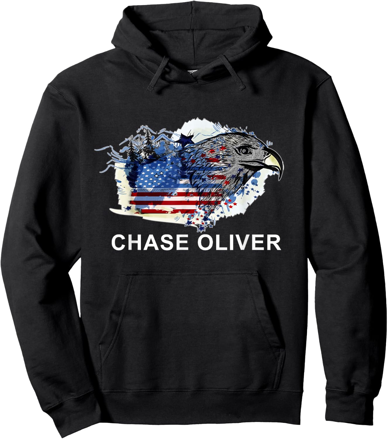 Chase Oliver 2024 Election Hoodie - Hoodie | Black