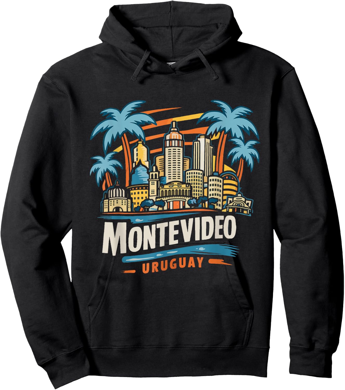 Montevideo Uruguay Hoodie - Hoodie | Black