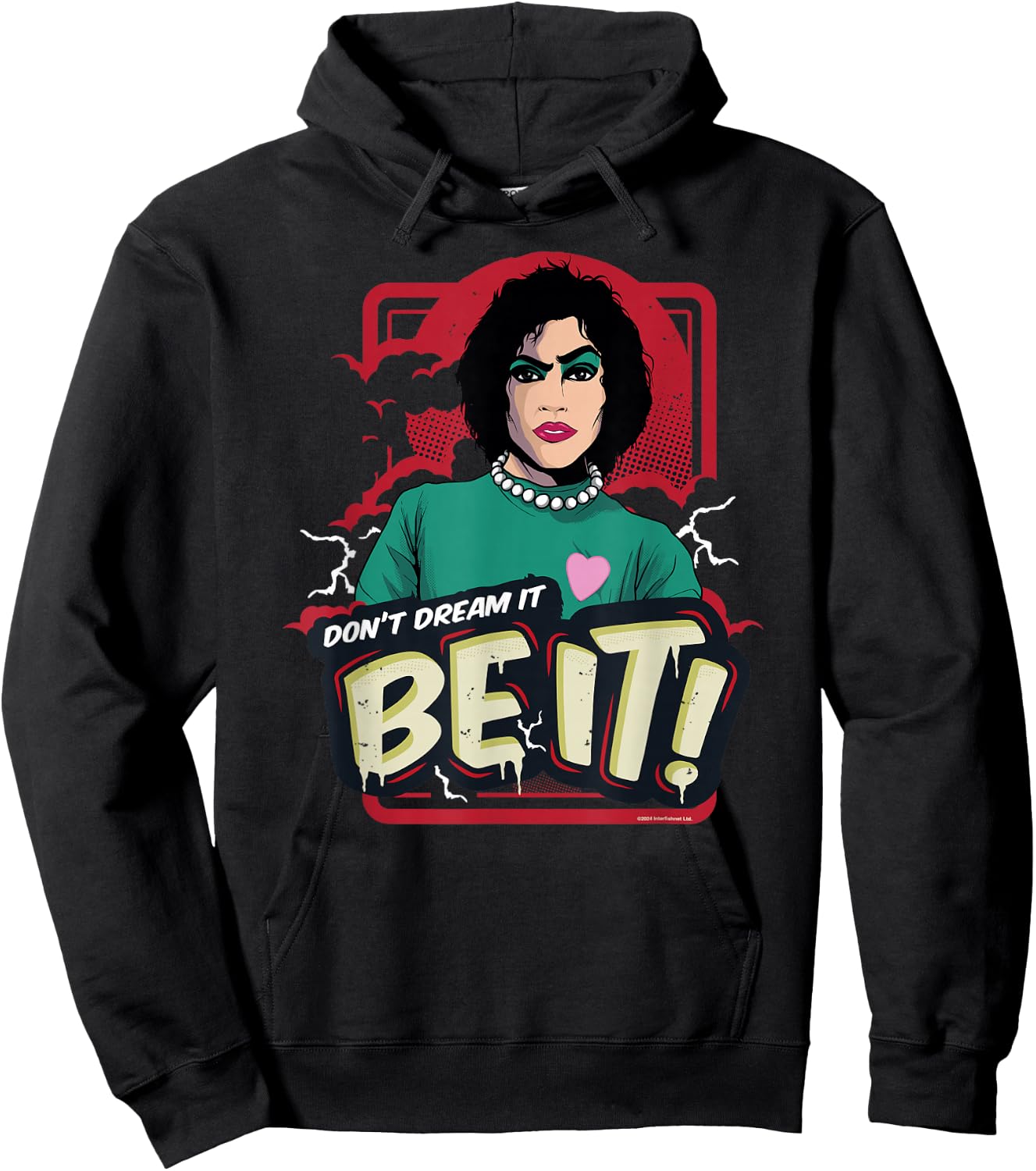 Rocky Horror Show Dr Frank N Furter Quote Hoodie - Hoodie | Black